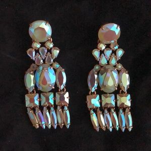 Jcrew chandelier statement earrings